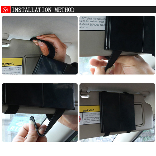 Car Visor Expanding Mirror