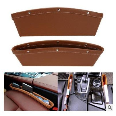 Leather Car Seat Gap Storage