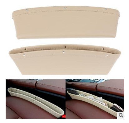 Leather Car Seat Gap Storage