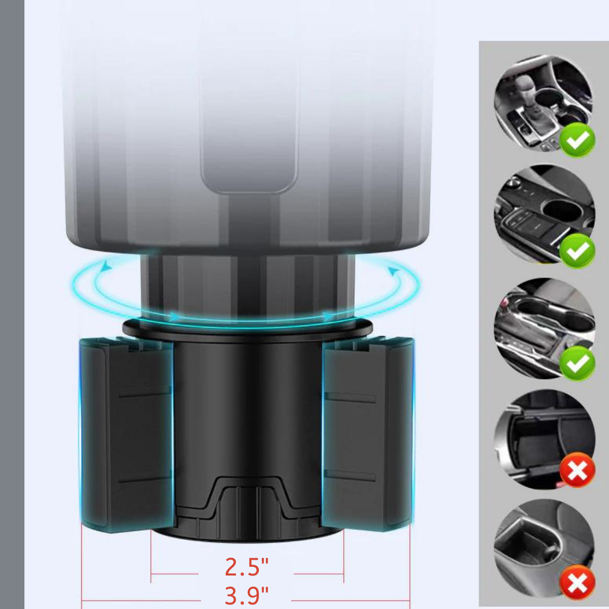 Adjustable Car Drink Holder