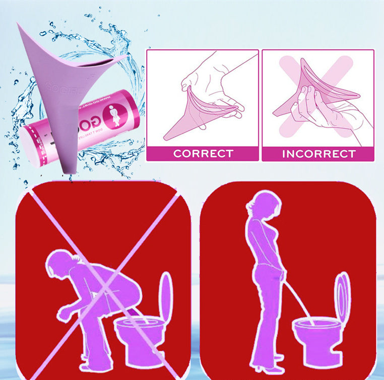 Emergency Ladies Car Portable Urinal