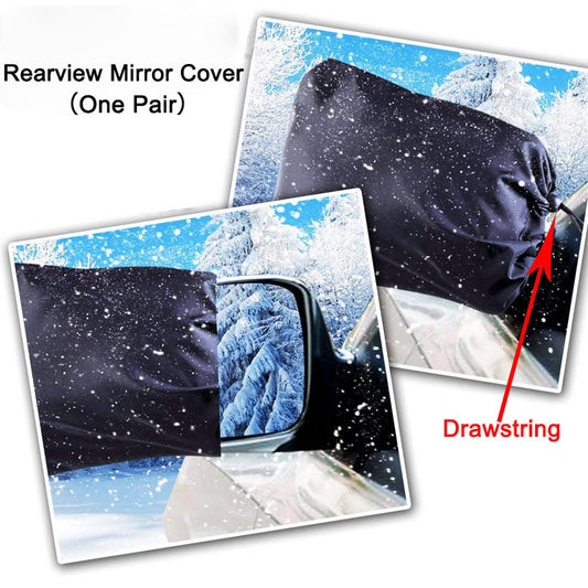 Protective Car Mirror, Windshield, & Rear Window Covers