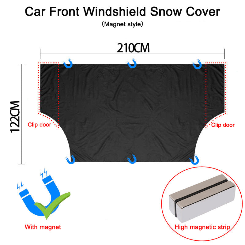 Protective Car Mirror, Windshield, & Rear Window Covers