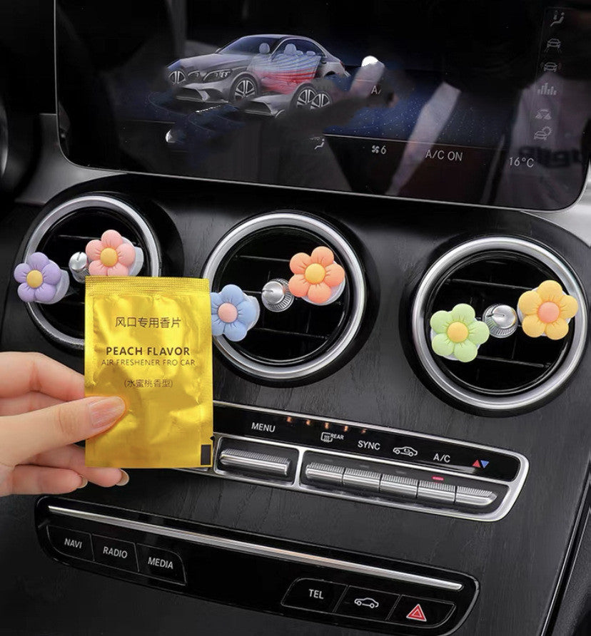 Flower Power Car Air Fresheners