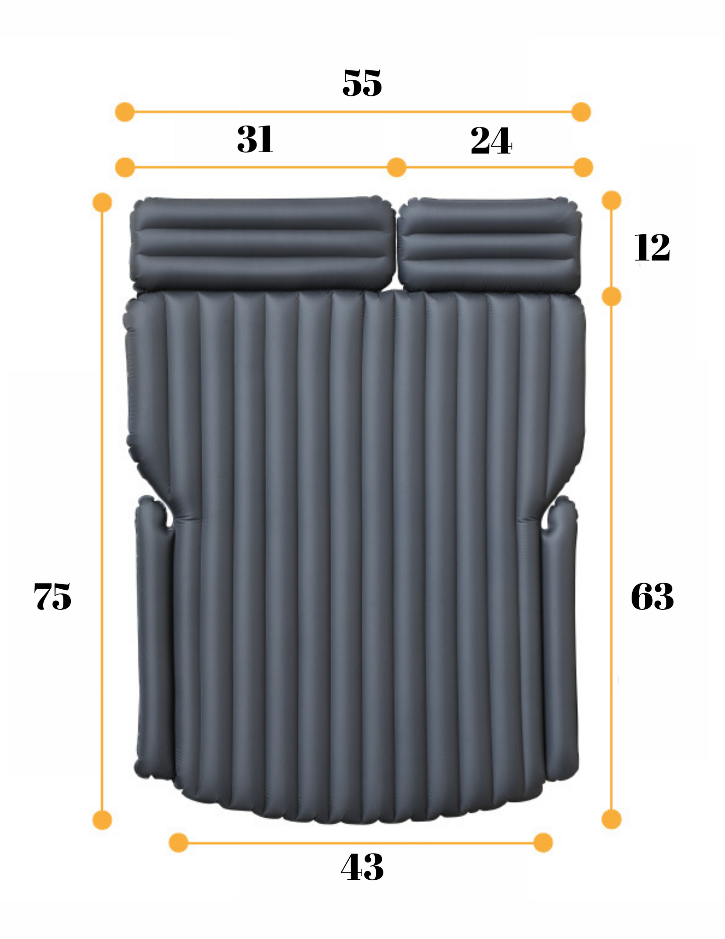 Inflatable Car Mattress For Camping