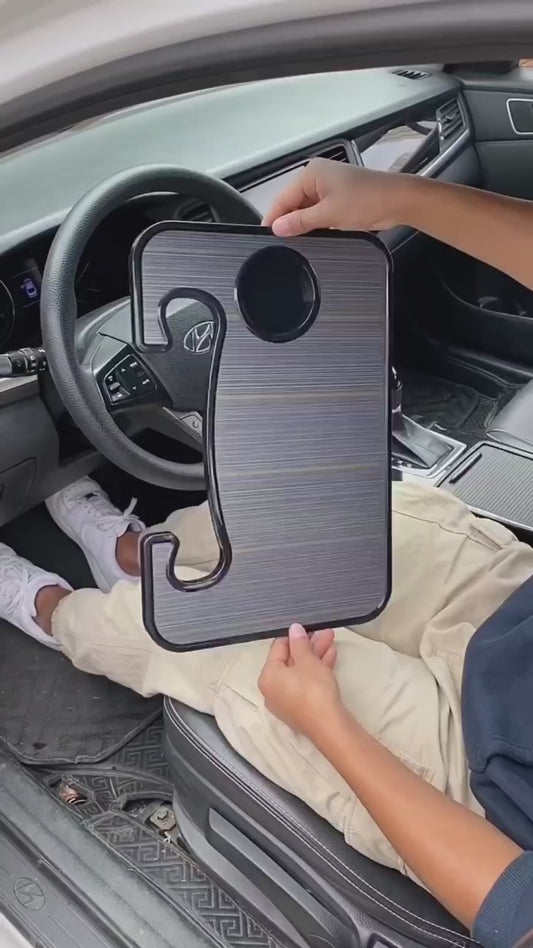 Steering Wheel Tabletop Tray